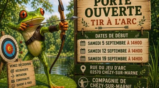 Portes ouvertes compagnie d'arc